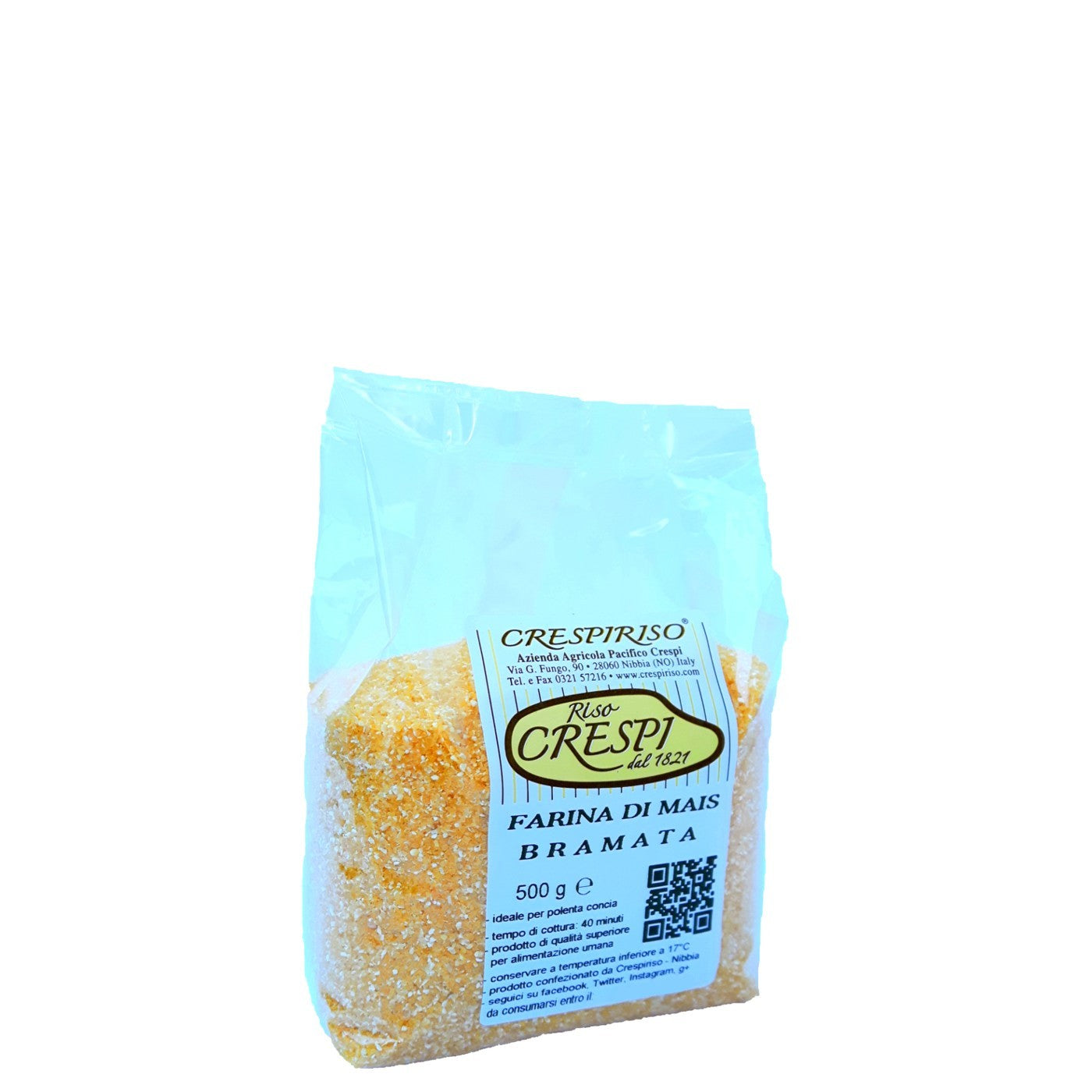 Farina di Mais (granoturco) bramata gialla classica crespiriso 500g