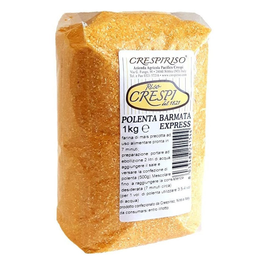 Farina di Mais (granoturco) polenta Istantanea gialla BRAMATA EXPRESS crespiriso 1kg