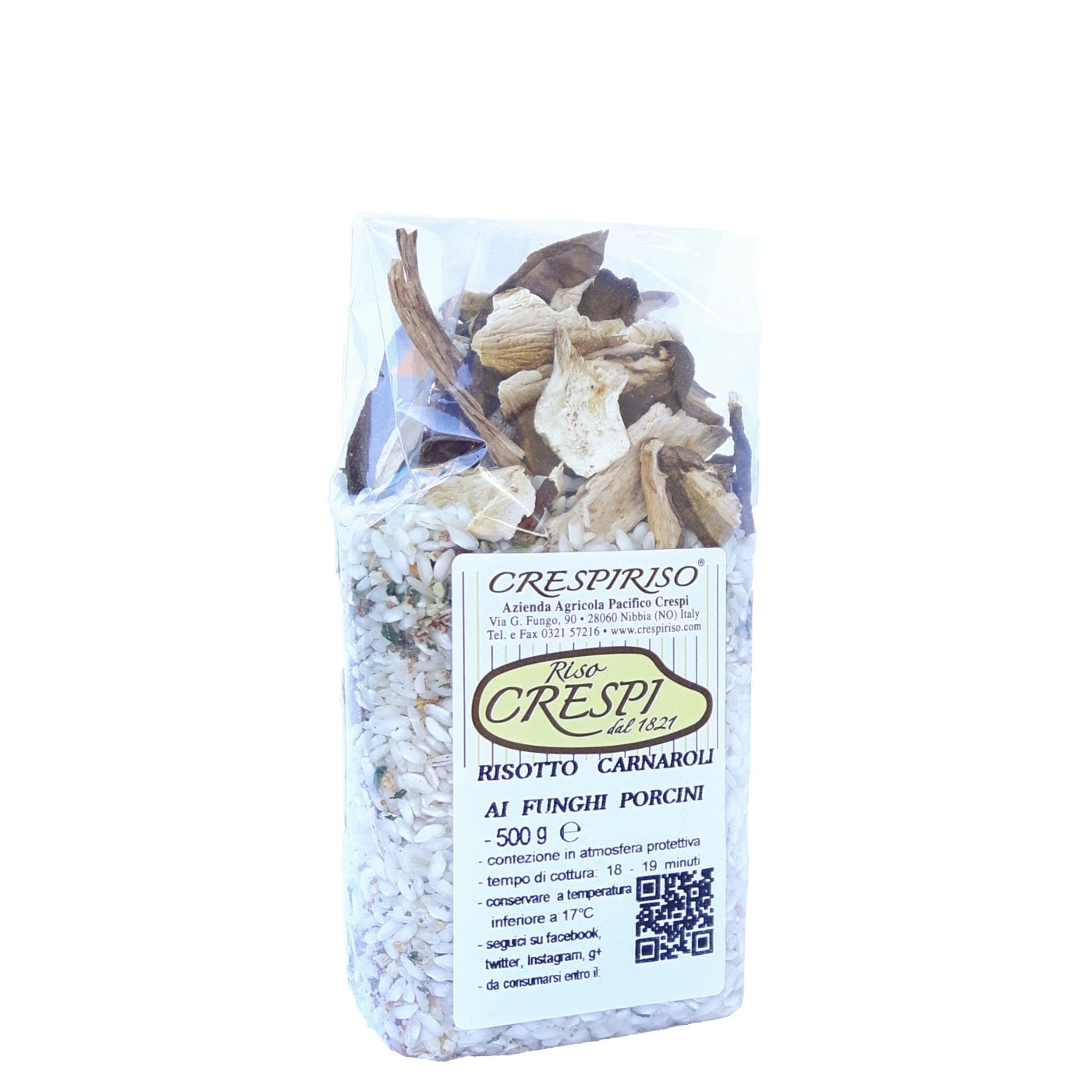Ready-made risotto with crespiriso porcini mushrooms 300g