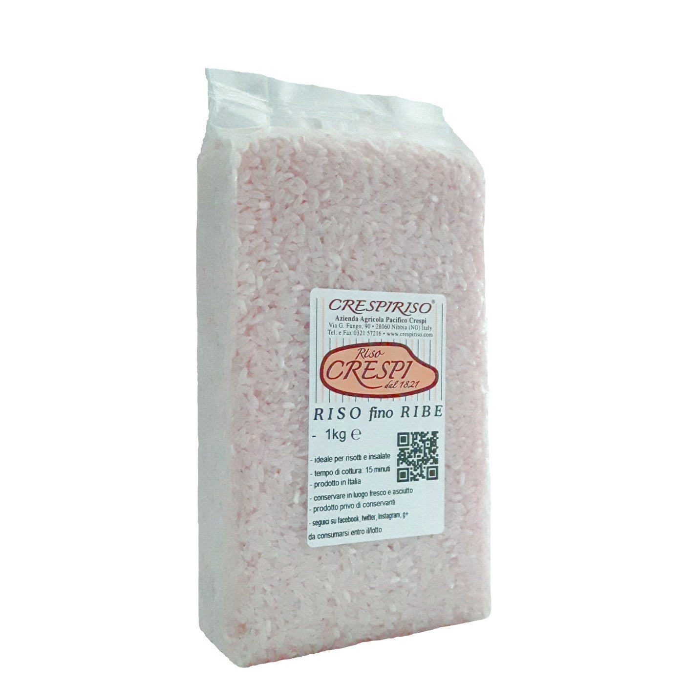 Ribe Rice Ribe crespiriso rice 1kg vacuum package – CRESPIRISO.COM