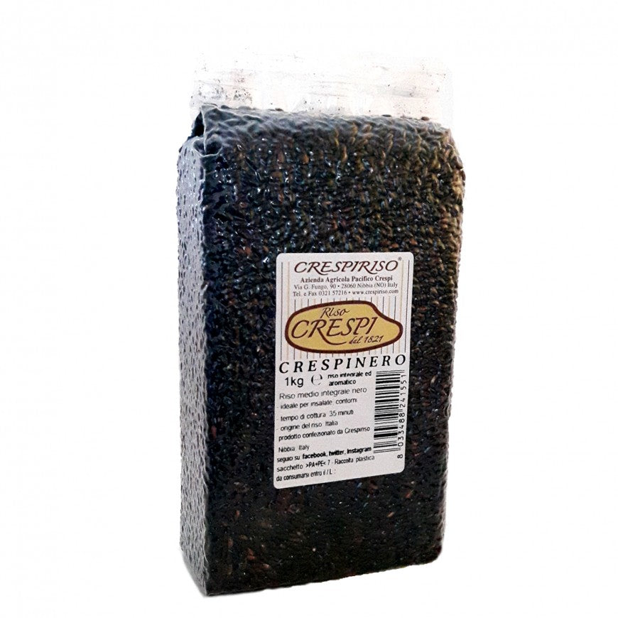 OFFER 4 packs of CRESPINERO crespiriso wholemeal black rice 1kg vacuum-packed [ONLY €4,498 per kg]